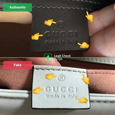 gucci not fake logo|how to tell authentic Gucci.